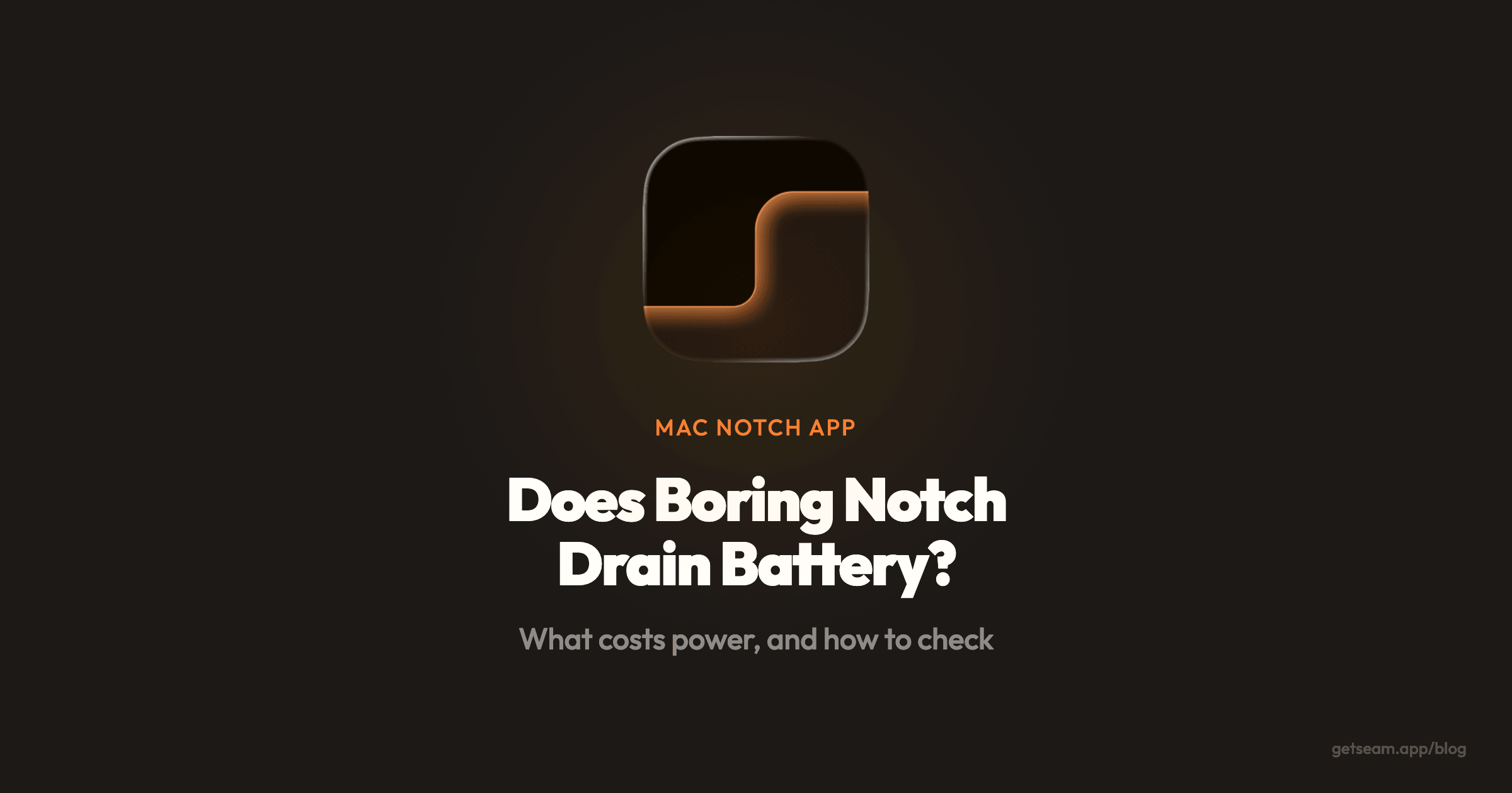 Does Boring Notch drain your MacBook battery? How to measure it
