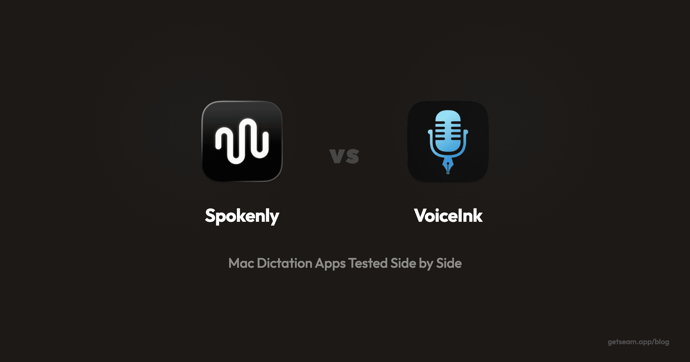 Spokenly vs VoiceInk Vergleich für das Diktieren am Mac 2026