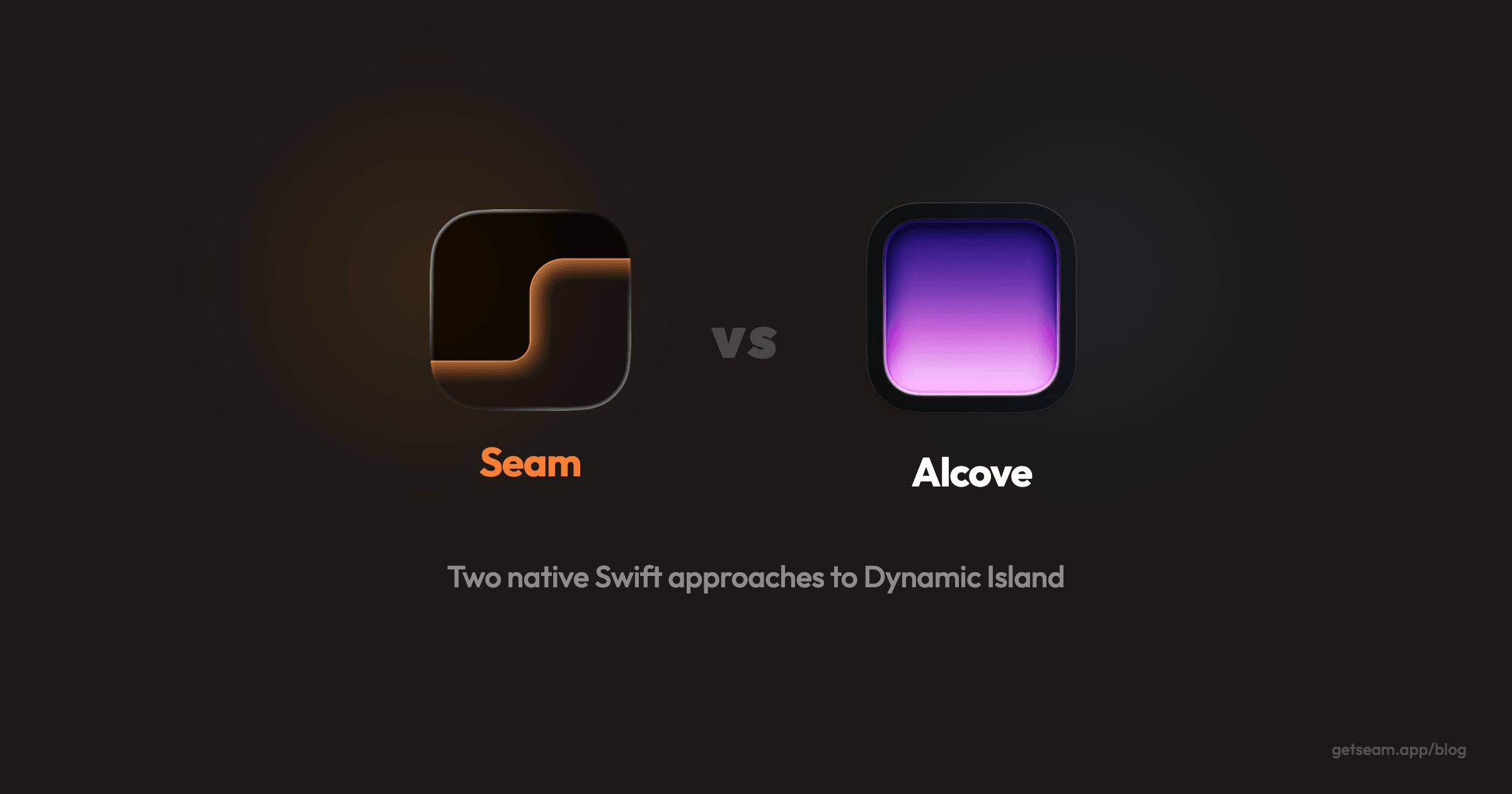 Seam vs Alcove comparison: two native Mac approaches